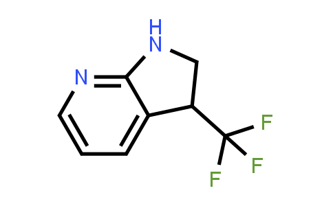 CAS No. 1150618-34-0, 3-(Trifluoromethyl)-2,3-dihydro-1H-pyrrolo[2,3-b]pyridine