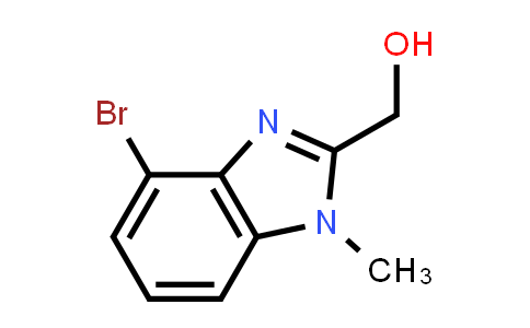 CAS No. 1150618-44-2, (4-Bromo-1-methyl-1H-benzo[d]imidazol-2-yl)methanol