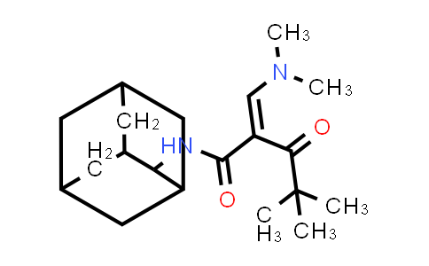 CAS No. 1150624-07-9, 2-[(Dimethylamino)methylene]-4,4-dimethyl-3-oxo-N-tricyclo[3.3.1.13,7]dec-2-ylpentanamide