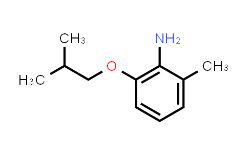 CAS No. 115136-54-4, 2-Isobutoxy-6-methylaniline