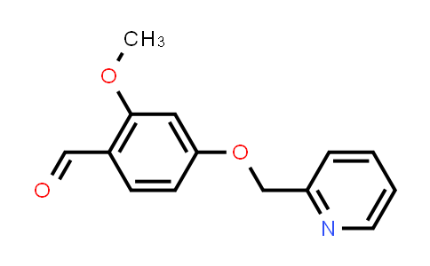 CAS No. 1151539-21-7, 2-Methoxy-4-(pyridin-2-ylmethoxy)benzaldehyde