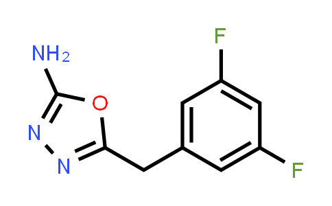 CAS No. 1151767-59-7, 5-(3,5-Difluorobenzyl)-1,3,4-oxadiazol-2-amine