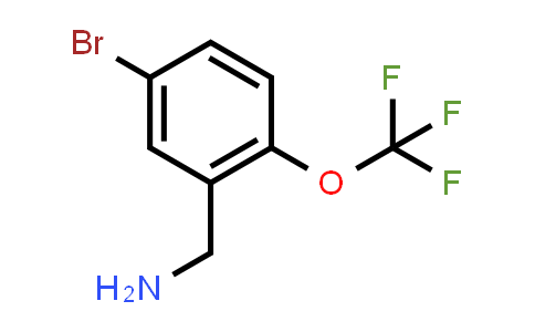 CAS No. 1152088-62-4, (5-Bromo-2-(trifluoromethoxy)phenyl)methanamine