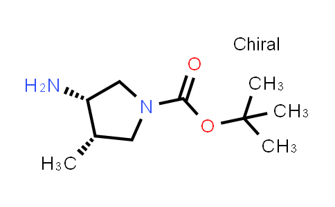 CAS No. 1152110-80-9, (3S,4S)-tert-Butyl 3-amino-4-methylpyrrolidine-1-carboxylate