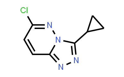 CAS No. 1152552-07-2, 6-Chloro-3-cyclopropyl-[1,2,4]triazolo[4,3-b]pyridazine