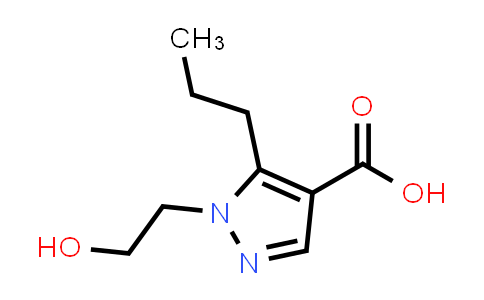 CAS No. 1152555-04-8, 1-(2-Hydroxyethyl)-5-propyl-1H-pyrazole-4-carboxylic acid