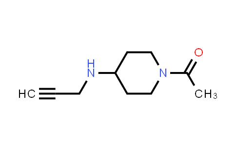 CAS No. 1152710-39-8, 1-(4-(Prop-2-yn-1-ylamino)piperidin-1-yl)ethan-1-one