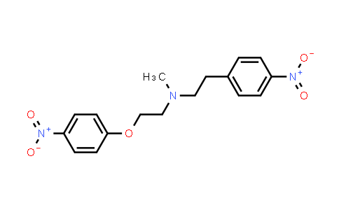 CAS No. 115287-37-1, N-Methyl-2-(4-nitrophenoxy)-N-[2-(4-nitrophenyl)ethyl]ethanamine