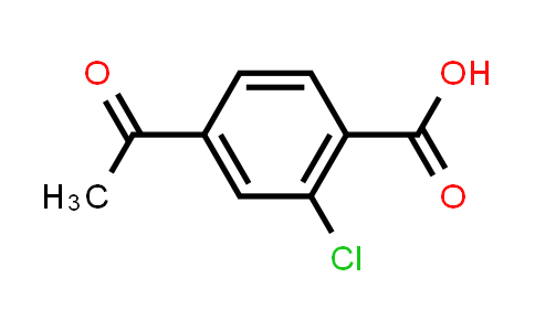 CAS No. 115382-35-9, 4-Acetyl-2-chlorobenzoic acid
