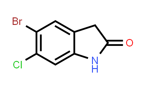 CAS No. 1153885-37-0, 5-Bromo-6-chloro-2,3-dihydro-1H-indol-2-one