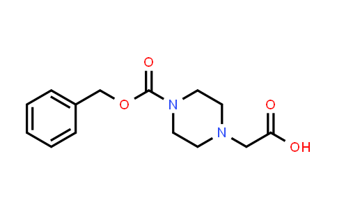 CAS No. 1153907-60-8, 2-(4-(benzyloxycarbonyl)piperazin-1-yl)acetic acid