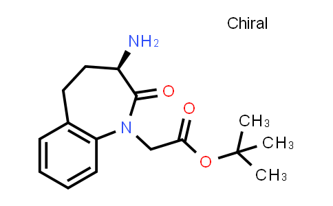 CAS No. 115406-14-9, 1H-1-Benzazepine-1-acetic acid, 3-amino-2,3,4,5-tetrahydro-2-oxo-, 1,1-dimethylethyl ester, (R)- (9CI)