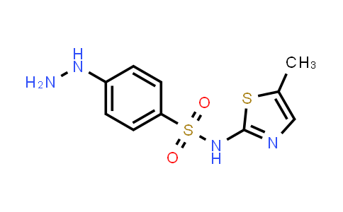 CAS No. 1154116-84-3, 4-Hydrazinyl-N-(5-methylthiazol-2-yl)benzenesulfonamide