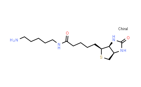 CAS No. 115416-38-1, N-(5-Aminopentyl)-5-((3aS,4S,6aR)-2-oxohexahydro-1H-thieno[3,4-d]imidazol-4-yl)pentanamide