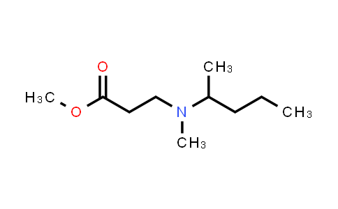 CAS No. 1154279-11-4, Methyl 3-[methyl(pentan-2-yl)amino]propanoate