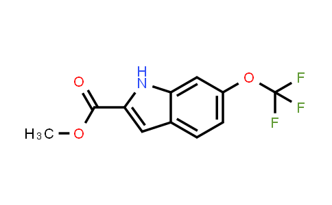 CAS No. 1154319-87-5, Methyl 6-(trifluoromethoxy)-1H-indole-2-carboxylate