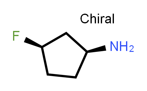 CAS No. 1154870-57-1, (1S,3R)-rel-3-Fluorocyclopentan-1-amine