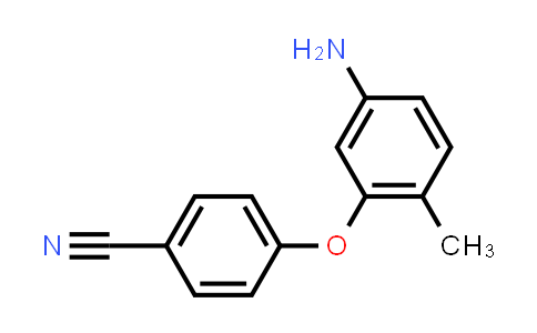 CAS No. 1154941-12-4, 4-(5-Amino-2-methylphenoxy)benzonitrile