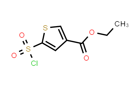 CAS No. 1155084-57-3, Ethyl 5-(chlorosulfonyl)thiophene-3-carboxylate