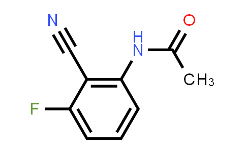 CAS No. 1155146-72-7, N-(2-Cyano-3-fluorophenyl)acetamide