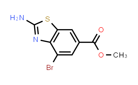 CAS No. 1155287-27-6, Methyl 2-amino-4-bromobenzo[d]thiazole-6-carboxylate