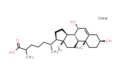 CAS No. 115538-84-6, 3beta,7alpha-Dihydroxy-5-cholestenoate