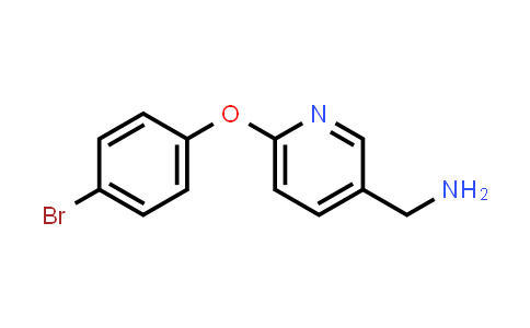 CAS No. 1155656-82-8, [6-(4-Bromophenoxy)pyridin-3-yl]methanamine