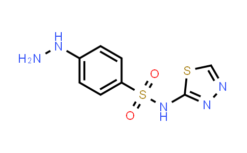 CAS No. 1155994-12-9, 4-Hydrazinyl-N-(1,3,4-thiadiazol-2-yl)benzenesulfonamide