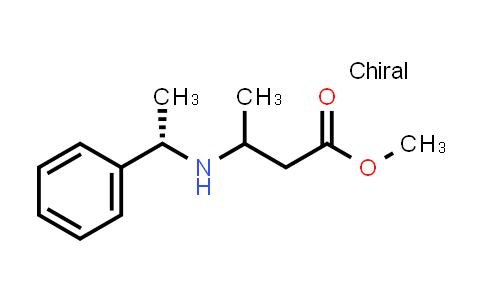 CAS No. 1156032-60-8, methyl 3-((S)-1-phenylethylamino)butanoate