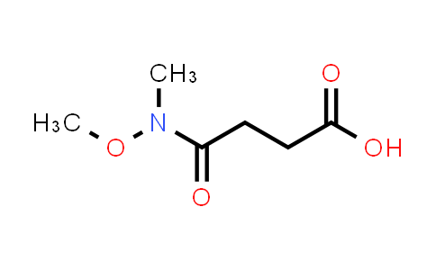 CAS No. 1156151-44-8, 4-(Methoxy(methyl)amino)-4-oxobutanoic acid