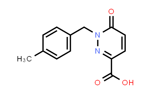 CAS No. 1156195-26-4, 1-[(4-Methylphenyl)methyl]-6-oxo-1,6-dihydropyridazine-3-carboxylic acid