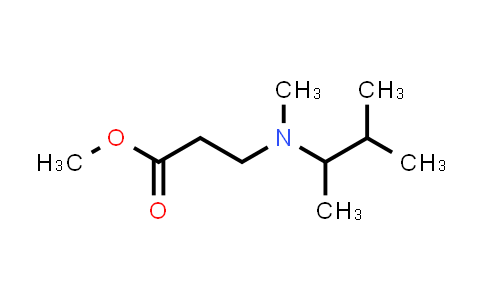 CAS No. 1156402-32-2, Methyl 3-(methyl(3-methylbutan-2-yl)amino)propanoate