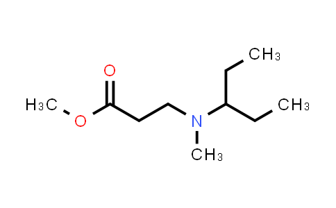 CAS No. 1156525-76-6, Methyl 3-(methyl(pentan-3-yl)amino)propanoate
