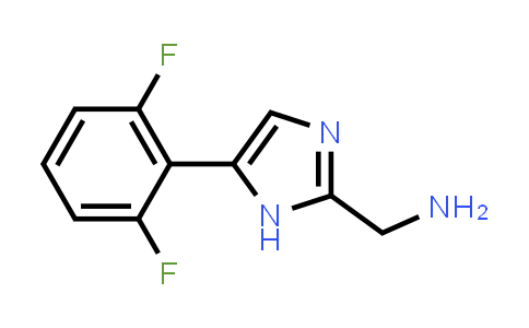 CAS No. 1156709-22-6, (5-(2,6-Difluorophenyl)-1H-imidazol-2-yl)methanamine