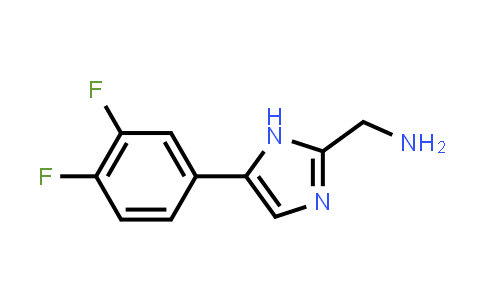 CAS No. 1156709-61-3, (5-(3,4-difluorophenyl)-1H-imidazol-2-yl)methanamine