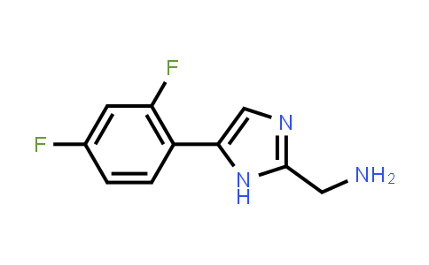 CAS No. 1156709-64-6, (5-(2,4-difluorophenyl)-1H-imidazol-2-yl)methanamine
