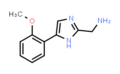CAS No. 1156711-79-3, (5-(2-Methoxyphenyl)-1H-imidazol-2-yl)methanamine