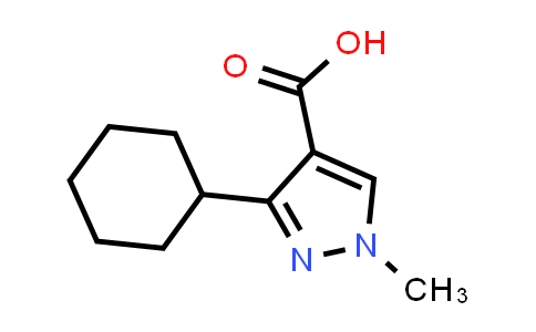 CAS No. 1157394-06-3, 3-Cyclohexyl-1-methyl-1H-pyrazole-4-carboxylic acid