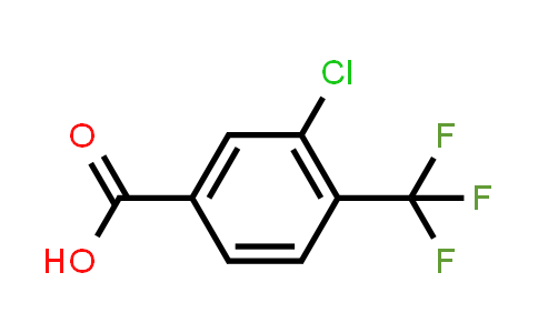 CAS No. 115754-20-6, 3-Chloro-4-(trifluoromethyl)benzoic acid