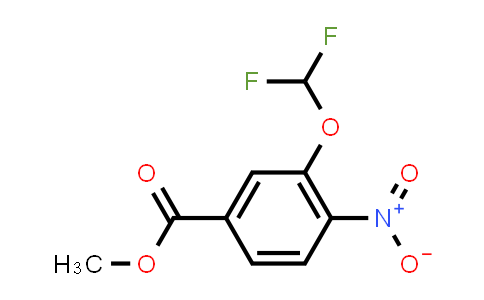 CAS No. 1157849-32-5, Methyl 3-(difluoromethoxy)-4-nitrobenzoate