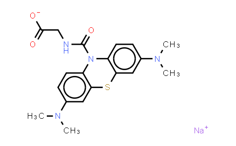 CAS No. 115871-18-6, 10-(羧甲基氨基羰基)-3,7-双(二甲氨基)吩噻嗪钠盐