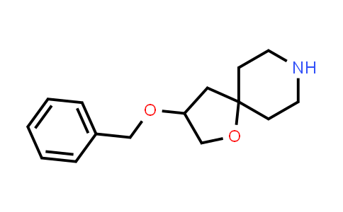 CAS No. 1158734-78-1, 1-Oxa-8-azaspiro[4.5]decane, 3-(phenylmethoxy)-