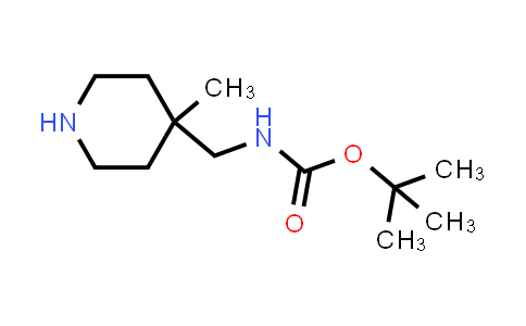 CAS No. 1158759-03-5, tert-Butyl N-[(4-methylpiperidin-4-yl)methyl]carbamate