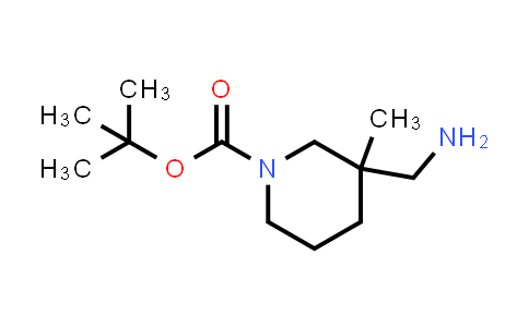 CAS No. 1158759-16-0, 1-Boc-3-(aminomethyl)-3-methylpiperidine