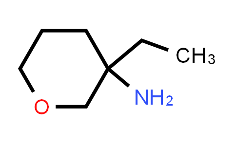 CAS No. 1158760-10-1, 3-Ethyltetrahydro-2H-pyran-3-amine