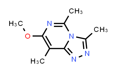 CAS No. 115893-51-1, 7-Methoxy-3,5,8-trimethyl-[1,2,4]triazolo[4,3-c]pyrimidine