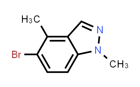 CAS No. 1159511-80-4, 5-Bromo-1,4-dimethyl-1H-indazole