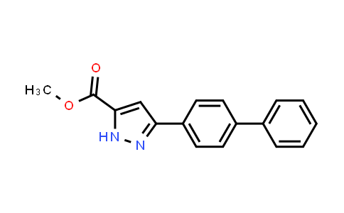 CAS No. 1159596-88-9, Methyl 3-([1,1'-biphenyl]-4-yl)-1H-pyrazole-5-carboxylate