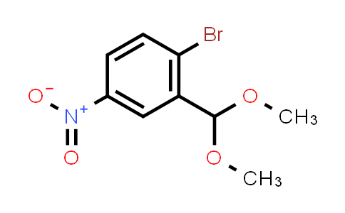 CAS No. 115972-68-4, 1-Bromo-2-(dimethoxymethyl)-4-nitrobenzene