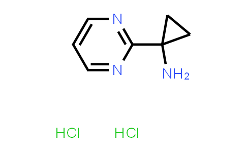 CAS No. 1159734-42-5, 1-(Pyrimidin-2-yl)cyclopropan-1-amine dihydrochloride